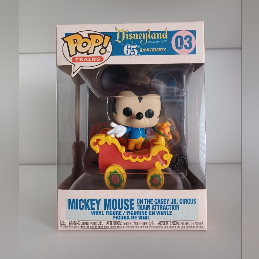 Disney Mickey Mouse On The Casey Jr. Circus Train Attraction 03 Funko Pop